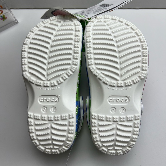 NWT Crocs x Vineyard  Vines Kids’ Crocs™ Holiday Patchwork Clogs SZ-C12 - Picture 12 of 15